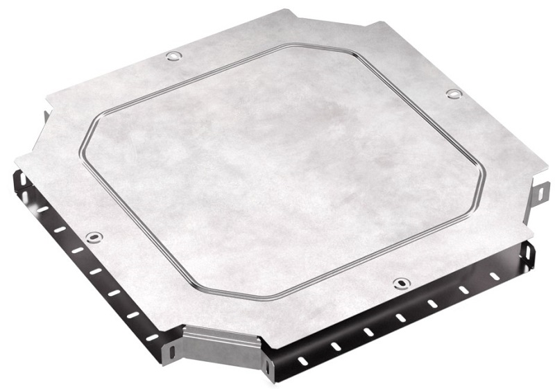 Крестовина для лотка с крышкой Промрукав Стандарт 400х50 фото Крестовина для лотка с крышкой Промрукав Стандарт 400х50 картинка